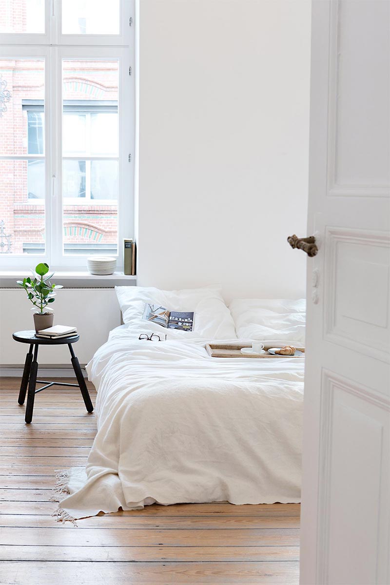Scandinavisch interieur eenvoud