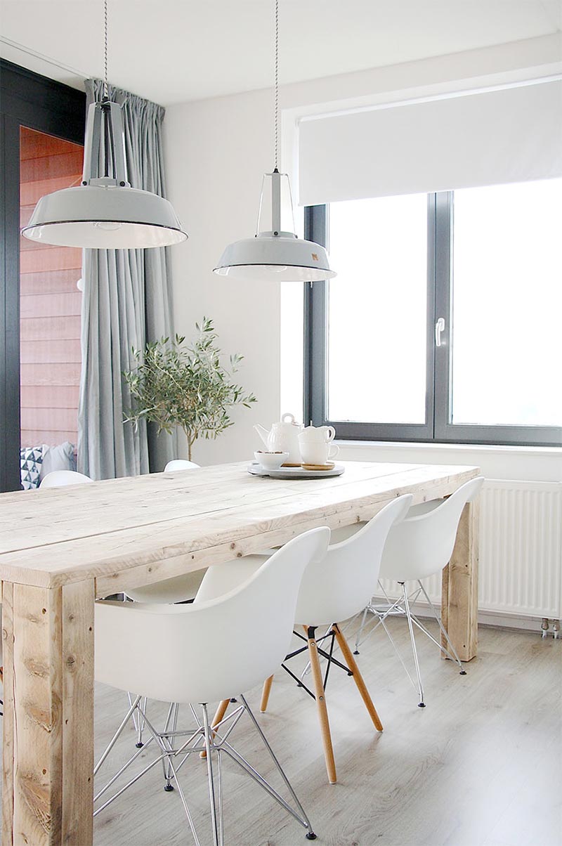 Scandinavisch interieur licht