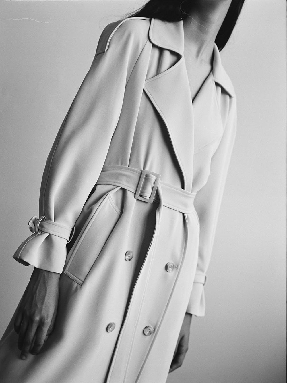 Wardrobe basic trenchcoat