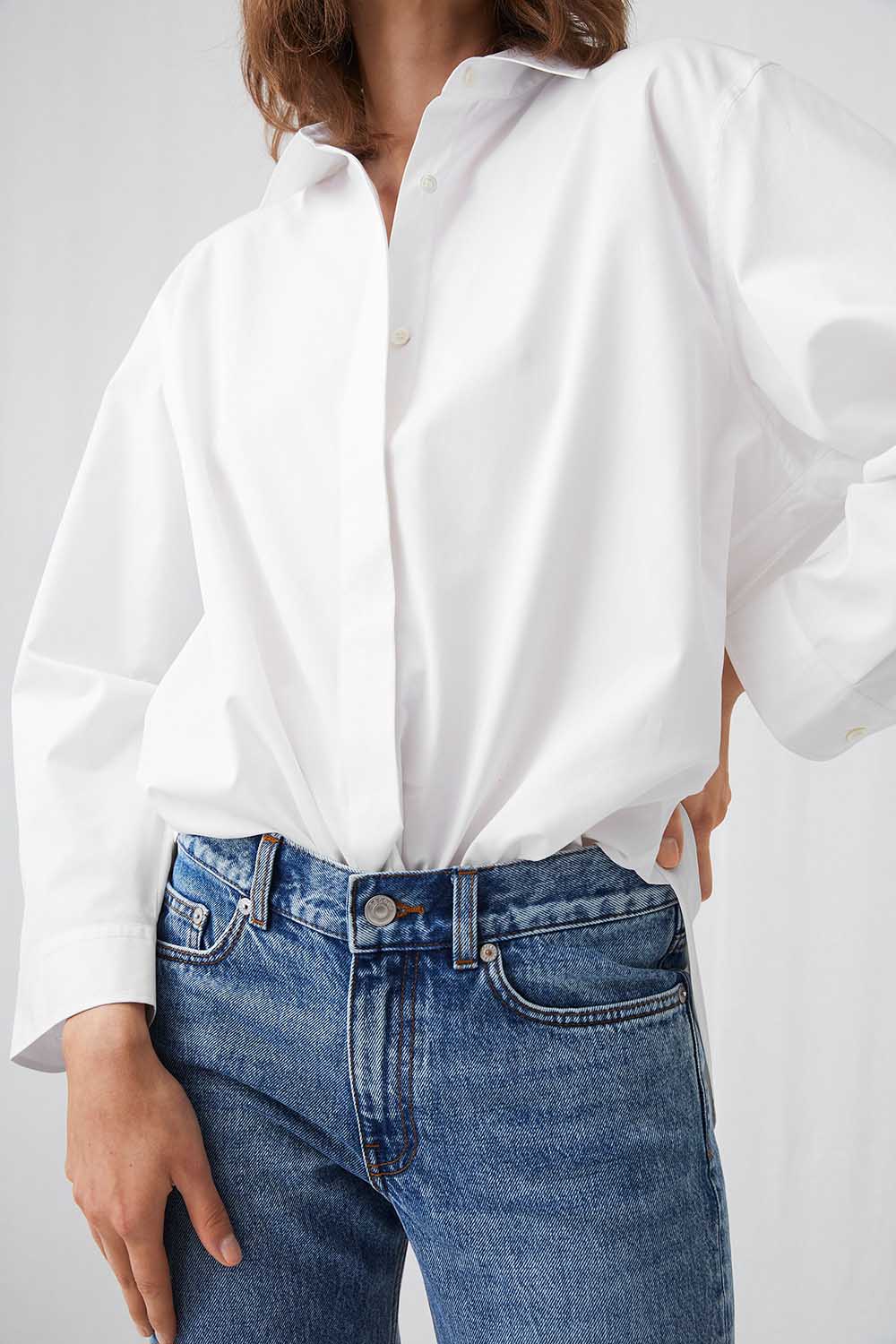 De perfecte witte blouse