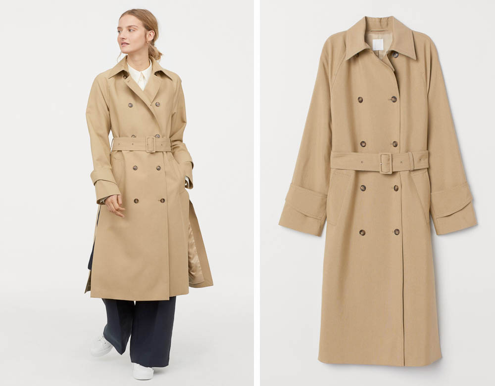 Wardrobe klassieker beige trench coat
