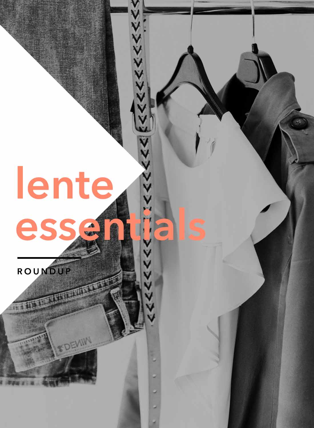 Lente essentials garderobe