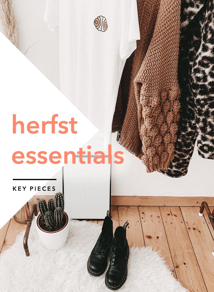 Herfst essentials garderobe