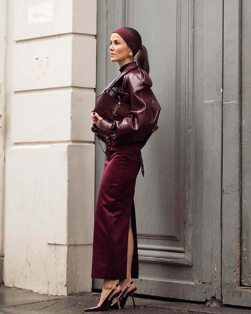 Maxi skirt outfit inspiration