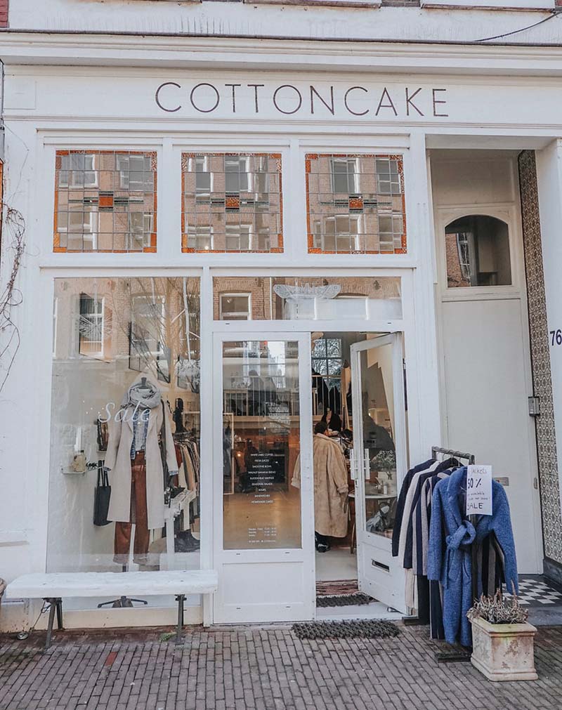 Shopadressen Amsterdam Cottoncake